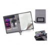 A4 size multipurpose folder with Writing pad and phone pocket | Complete Zipper enclosure B136