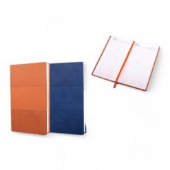 Double strip A6 size PU notebook B137