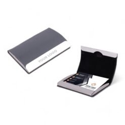 Stainless Steel Magnetic Visiting Card holder- Gray B139