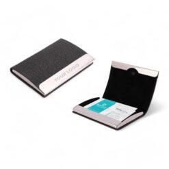 Stainless Steel Magnetic Visiting Card holder- Black B141