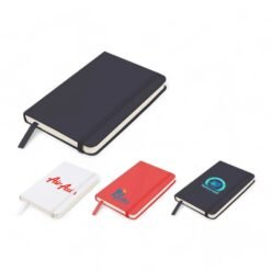 Classic A5 notebook | Hard bound cover | Pages with memorandum, month planner & bookmark ribbon | 176 writing pages B142