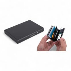Gunmetal finish SS Credit card holder | 6 Card slots B149