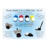 Mouse shape 4 in 1 table top (with pen holder, memo holder, paper clip holder & keyboard cleaning brush) B19