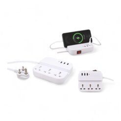 Power Board Square: Multi point extension board with USB