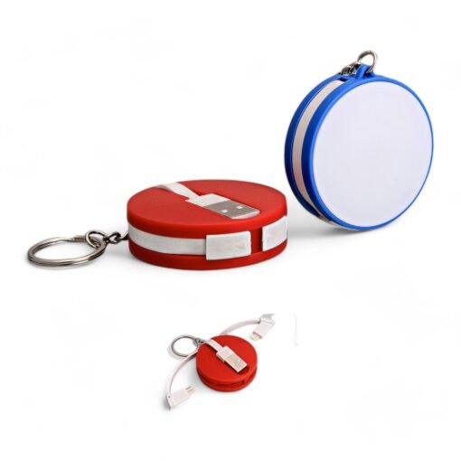 Round data cable with keyring (for android / windows / iPhone) C29