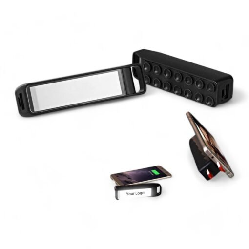 Power Glow Round edge 'Mini' power bank with loop (3,000 mAh) C45