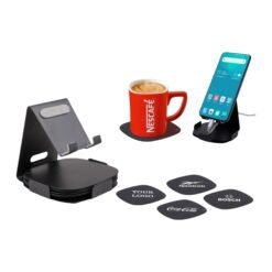 Metal mobile stand with 4 Coasters E324