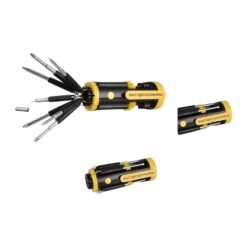 Folding toolkit with 4 LED torch G14