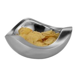 Wave double wall fruit bowl (SS) H121