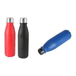 Cola Metal water bottle with steel cap (600 ml approx) H198
