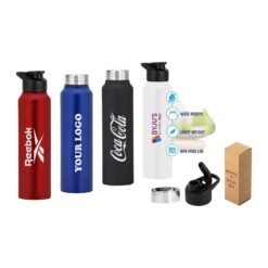 Straight steel bottle Colored | Capacity 1L approx H201