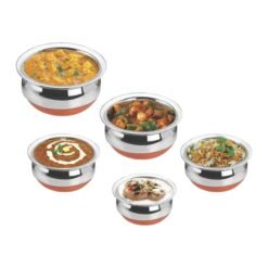 Copper bottom Stainless steel Handi set of 5 | Size 7" to 11" H209