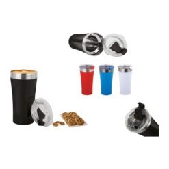 Tall Sipper mug | 304 grade Stainless steel inside | Capacity 400ml approx - https://youtu.be/7gGgWopiaow H223