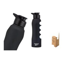 Curvy steel bottle Colored | Capacity 1L approx H231