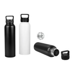 Steel bottle with silicon ring handle | Capacity 1000 ml approx H239