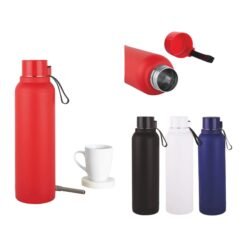 Candy: Insulated Steel Bottle in Matte Finish | Keeps Hot & Cold for 4-6 Hours | Capacity 750 ml approx - H248a