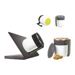 Lincoln : 2 Tone Magic Suction Mug with Stainless Steel inside | Leak proof | BPA Free | Capacity 300 ml approx H251