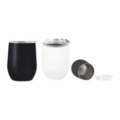 Plum 350: Double wall Vacuum Mug | 304 grade steel | Capacity 350ml Approx H270