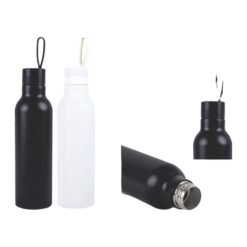 Travel Vacuum Flask with Silicon Strap | 304 Grade Steel | Capacity 750ml Approx H272