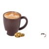 EcoBrew Mug : Coffee Fiber Eco Friendly Mug with Handle | Capacity 300ml approx H288 2 h288