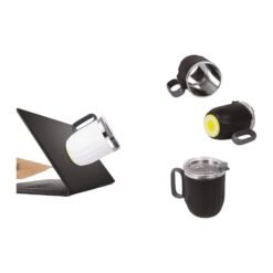 DuraMug: Spill Proof Suction mug with Oval handle H301