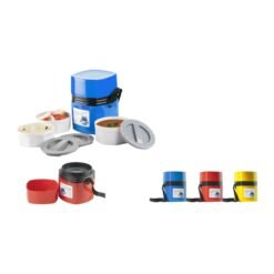 Power Plus Mega Lunch Box (Microwaveable)- 3 Box H35