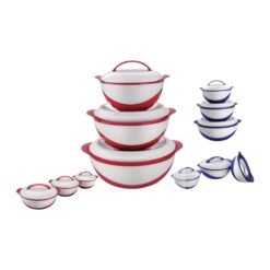 Galaxy: 3 pc Casserole set (Total capacity 3L) H52