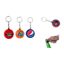 Crown shape keychain with Bottle opener J121