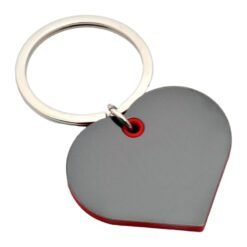 Heart shape keychain with highlights J88