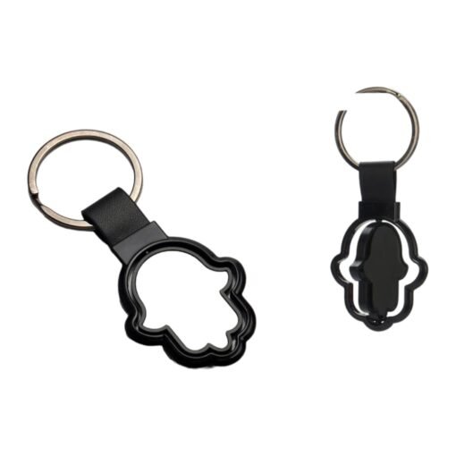 Rotating Tulip shape keychain J98