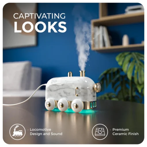 Loco Myst X - Premium Air Humidifier, Aroma Diffuser with Bluetooth Speaker