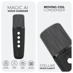 Retro Jam - Karaoke Speaker with Mic