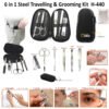 6 in 1 Steel Travelling & Grooming Kit GCH-440