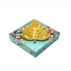 Banana Leaf Gold Platter Size-Medium