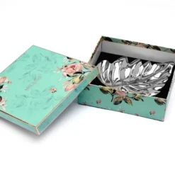 Banana Leaf Silver Plate, Size- Small