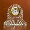 Cinderella Crystal Glass Desk Clock