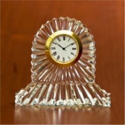Cinderella Crystal Glass Desk Clock