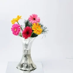 Classic Silver Flower Vase, Size-Small