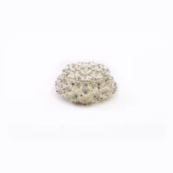 Crystal Studded Flower Enameled Jewelry Box (Big)