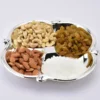 Four-in-one Silver Plated Tray, Size- Small
