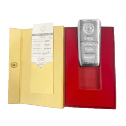 MMTC PAMP 500 GM SILVER CASTED BAR 999 PURITY