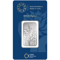 MMTC-PAMP BANYAN TREE 999.9 PURITY 20 GM SILVER BAR