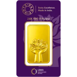 MMTC-PAMP LOTUS 24K (999.9) 50 GM GOLD BAR 9 MMTC-PAMP LOTUS 24K (999.9) 50 GM GOLD BAR