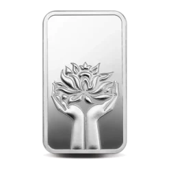 MMTC PAMP LOTUS (999.9) 20 GM SILVER BAR