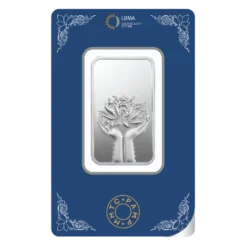 MMTC PAMP LOTUS (999.9) 20 GM SILVER BAR 8 MMTC PAMP LOTUS (999.9) 20 GM SILVER BAR