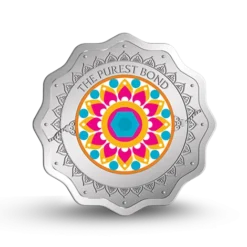 MMTC PAMP RAKSHA BANDHAN 20 GM 999.9 SILVER GIFTING COIN FOR SISTER
