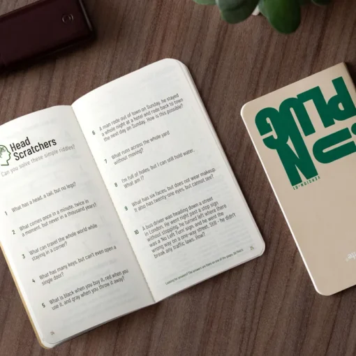 Pennline Quikrite Classic Journal- Brown With Unplug V1 Combo