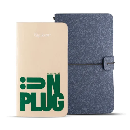 Pennline Quikrite Pebl Journal- Midnight Blue With Unplug V1 Combo