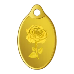 ROSE PENDANT GOLD 24K 2 GM (999.9)