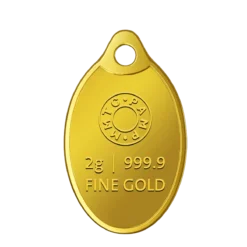 ROSE PENDANT GOLD 24K 2 GM (999.9)